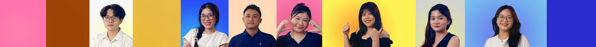 eCentric team — row 2